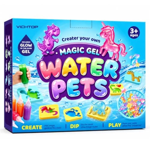 Magic Water Elf Toy Kit, DIY Squishy Maker Craft Kit for Kids Ages 4-12 | Make Your Own Water Pets Toys, Arts and Crafts Kit for Kids, Christmas Birthday Gifts for 4 5 6 7 8-12 Year Old Girls Boys — image 1