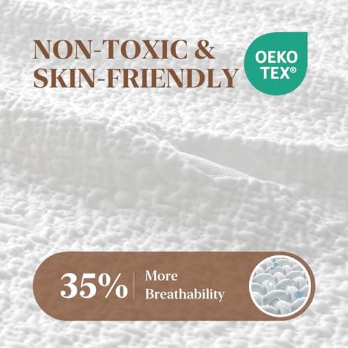 RRESTA Queen Mattress 14 Inch, Extra Firm Orthopedic Hybrid Mattresses in a Box for Spinal Alignment & Back Pain Relief, Motion Isolation, CertiPUR-US & Fiberglass-Free, 365-Night Trial view 6