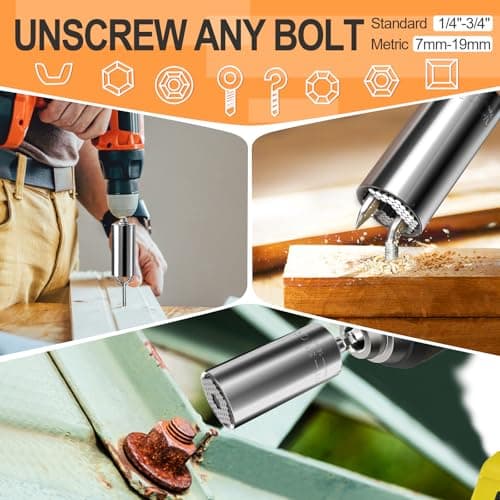 Stocking Stuffers for Men Super Universal Socket Tools Gifts for Men view 2