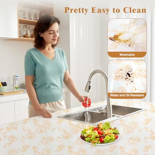 Shelf Cabinet Liner for Kitchen- Non Adhesive Drawer Liner Refrigerator Liner, Premium Waterproof Shelf Paper Protect Surface, Non Slip Easy to Clean Durable EVA Material, Roses, 11.8 in x 20FT view 5