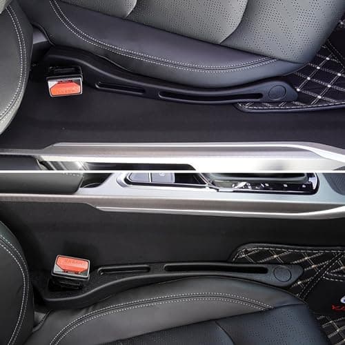 JCL Car Seat Gap Filler 2 Pack, Soft Multifunctional Gap Filler for Car Seat Gap Filler Organizer, Universal Car Gap Seat Filler Fits Car Truck SUV to Fill The Gap Between Seat and Console view 4