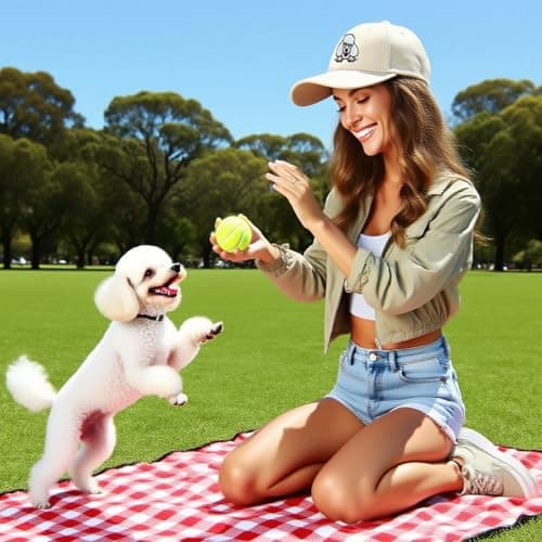 EXFAI Embroidered Hat Adjustable Baseball Cap, Dog Gifts for Dog Lovers, Funny Gifts for Women Men view 4