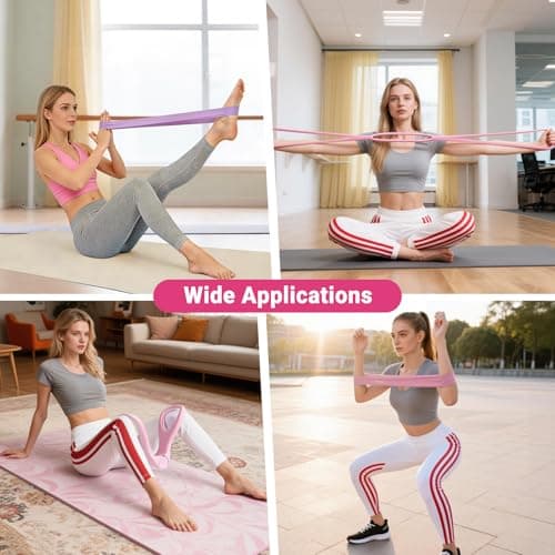 Brobantle Home Pilates Essential Kit for Women, Pilates Equipment Set with Pelvic Floor Trainer, Resistance Bands for Beginners Home Workouts view 6