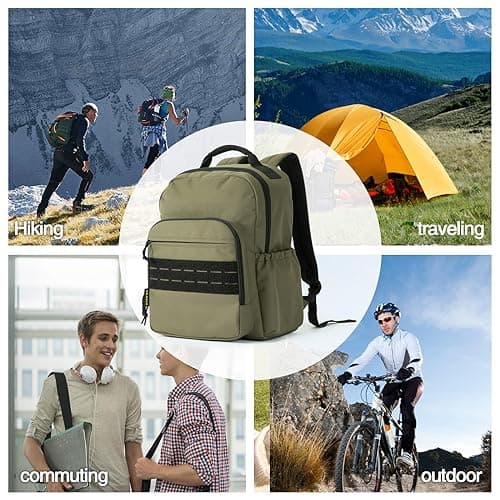 VEAGIA Tactical Travel Laptop Backpack For Men Large Heavy Duty Work Backpack Airline Approved Hiking Waterproof Backpack view 5