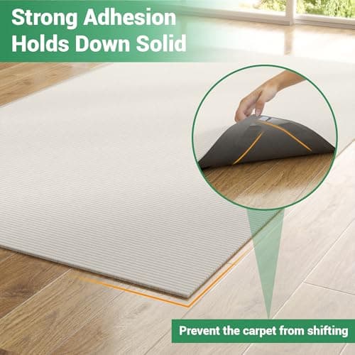 dosun Double Sided Tape Heavy Duty(4 Rolls, Total 40 FT), Sided Nano Tape, Strong Double Sided Tape for Walls, Used for Carpet, Poster, Picture Hanging, Outdoor Multifunctional Mounting Tape view 4