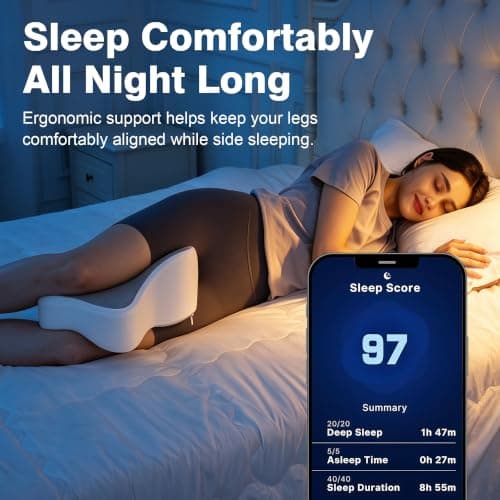 50% UJPFEO Knee Pillow for Side Sleepers view 6