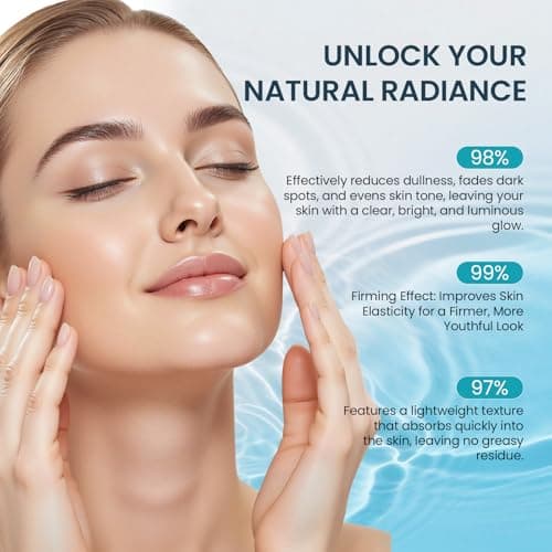 All-in-One Vitamin C Serum For Face With Hyaluronic Acid & Peptides – Anti-Aging, Dark Spot Corrector, Firming & Hydrating Treatment For Women & Men, Reduces Wrinkles & Fine Lines, 30ml (1 Fl Oz) view 3