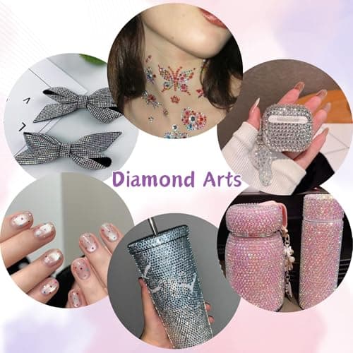 Bedazzling Kit 50000Pcs 28 Colors Jelly Resin Rhinestones view 6