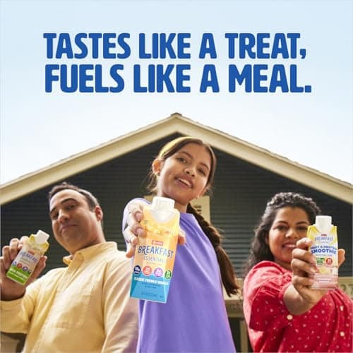 Carnation Breakfast Essentials Ready to Drink with Fiber, Rich Milk Chocolate, 8 FL OZ Carton (Pack of 24) view 5