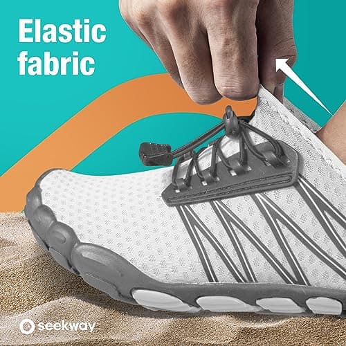 SEEKWAY Water Shoes Men Women Adult Quick-Dry Aqua Sock Barefoot for Beach Swim River Pool Lake Hiking Kayaking Surfing view 4