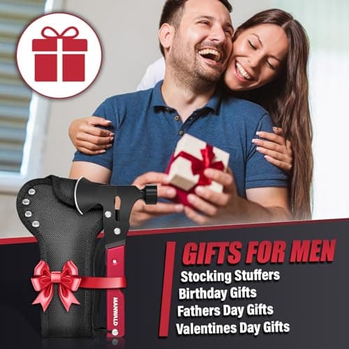 15 in 1 Multitool Axe Hatchet, Valentines Day Gifts for Him Adults, Camping Accessories Survival Gear, Multi Tool for Camping Hiking Survival, Cool Gadgets Gifts for Men, Husband, Boyfriends view 7