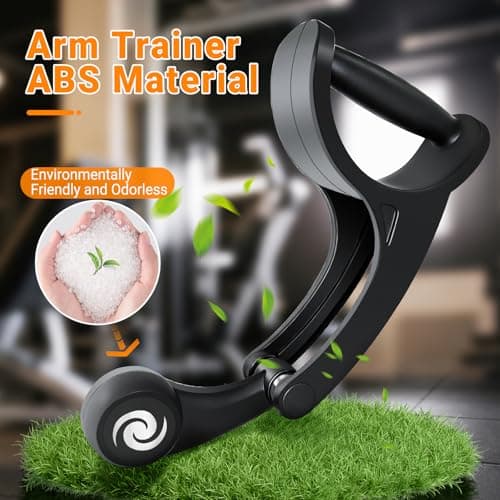 Arm Trainer for Men and Women, 360° Rotation Forearm Strengthener for Home Gym Workout, Ropeless Battle Ropes for Home Gym, Chest Trainer, Shoulders and Arm Muscle Training Fitness Equipment view 4
