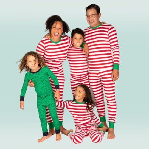 Mightly Boys and Girls' Pajamas | 100% Organic Cotton Soft, Elastic and Comfortable Footless Pajama Set for Toddlers & Kids view 4