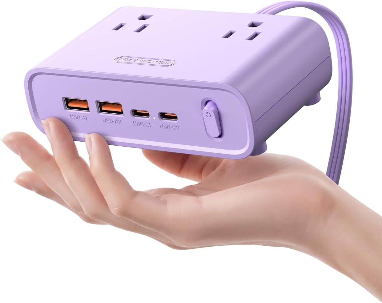 NTONPOWER Flat Plug Power Strip