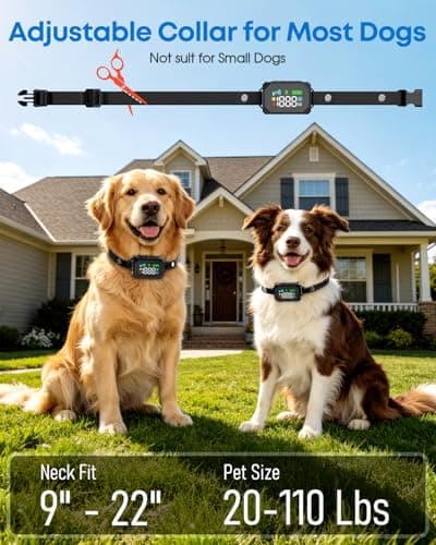 TTPet GPS Wireless Dog Fence System for Dogs 18+ lbs, 33–1999 Yard Range | Electric Dog Fence with 3 Training Modes Beep, Vibration & Shock, IPX7 Waterproof Collar, Smart Memory view 5