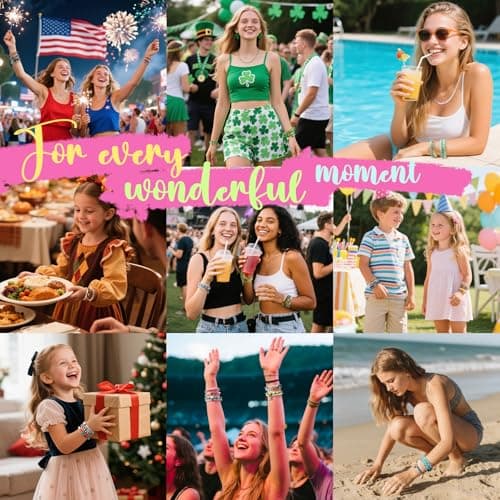 Sunlode 30,000Pcs Clay Beads Bracelets Making Kit, Beads for Bracelets 6 Boxes Bead for Jewelry Making Kit Friendship Bracelet Gifts Trendy Stuff Letter Bead Craft Adult view 5