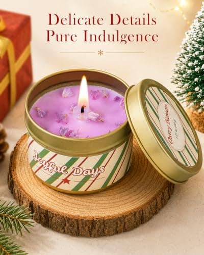 Candle Advent Calendar 2026, 24-Day Scented Candle Gift Set for Women | 100% Natural Soy Wax, 24 Different Fragrances, Daily Scent Surprises, Christmas Decor and Gifting view 6