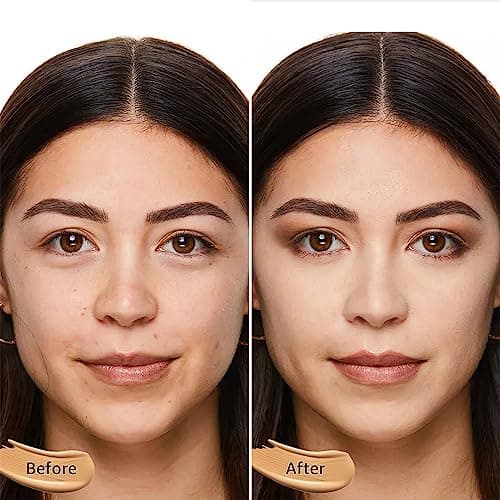 Mushroom Head Air Cushion CC Cream - BB Cream Face Makeup Foundation for Mature Skin Moisturizing Concealer Brighten Long-Lasting, Even Skin Tone for All Skin Types (2PCS Buff Beige) view 2