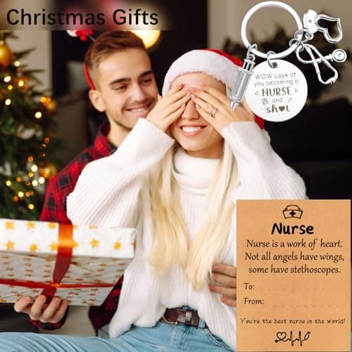 ownmysty Nurses Gifts for Women, Keychain Nurses Week Gifts for Nursing Students, Nurse Graduation Gift view 4