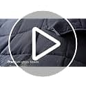 yescool Weighted Blanket for Adults (20 lbs, 60” x 80”, Grey) Cooling Heavy Blanket for Sleeping Perfect for 190-210 lbs, Queen Size Breathable Blanket with Premium Glass Bead, Machine Washable view 7