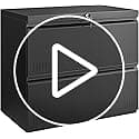 Approgreent 2 Drawer File Cabinet, File Cabinets for Home Office, Printer Stand, File Cabinet with Lock, Lateral Filing Cabinet for A4/Letter/Legal Size File Folders, Assembly Required(Black) view 4