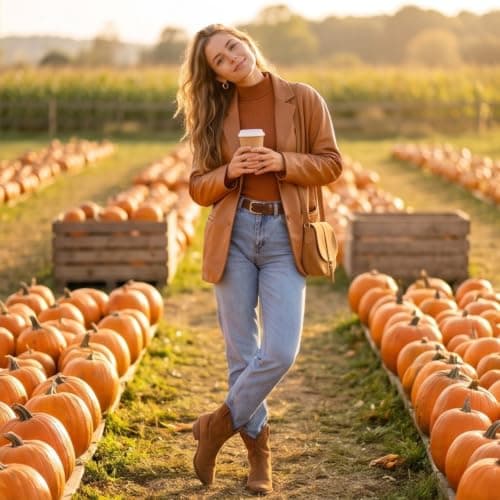 Mockneck Knit Fall Sweaters for Women view 3
