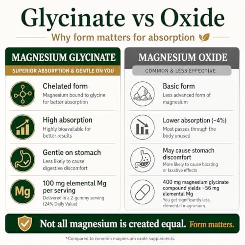 Weliziton Magnesium Glycinate Gummies 100mg -Magnesium Gummies for Adults with Zinc & Vitamin C, Gentle on Stomach, Sleep, Calm & Muscle Support, Sugar-Free Raspberry Flavor, 60 Count (30-Day Supply) view 6