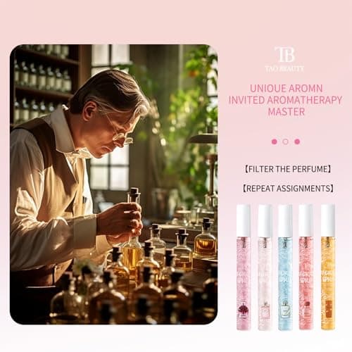 ADMD 5-Pack Scented Body & Room Sprays,10ml Travel Size | Floral,Fruity & Vanilla Blends Skin-Safe, Fine Mist for Women, Gift Ideas Tao Beauty Fragrance Spray view 4