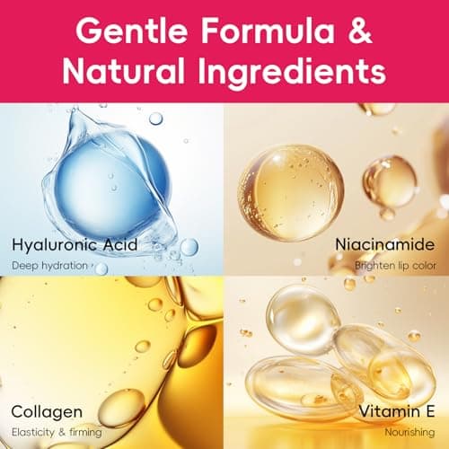 QUIYUM Fruit Skincare Mask Set - Eye + Lip + Face Repair Combo (32 PCS), for Women & Teens, Natural Ingredients with Niacinamide & Hyaluronic Acid, Spa-Like at Home, Moisturize, Soothe, Self-Care Gift view 5