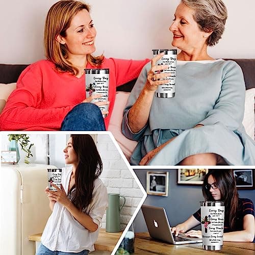 YXOTJHS Christian Gifts for Women, Inspiration Religious Gifts, Bible Verse Encouragement Gifts, Thank You & Birthday Gifts for Women, Mom, Friend, Sister - 20 Oz Stainless Steel Tumbler view 6