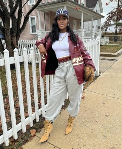 Aelfric Eden Faux Leather Racing Jacket Oversized Motorcycle Biker Racer Jackets Streetwear Unisex view 3