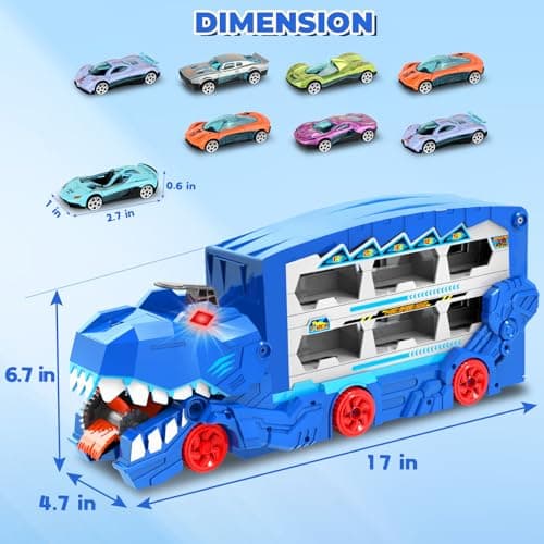 1006 Dinosaur Transport Truck Set view 4
