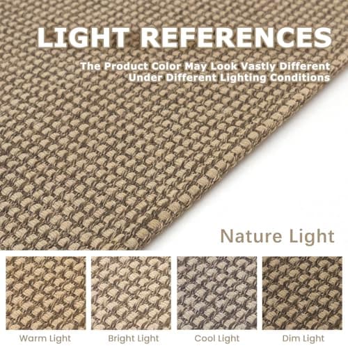 KOZYFLY Boho Runners for Hallways 2x6 ft Washable Kitchen Runner Non Slip Rubber Backed Hall Runners Cotton Entryway Runner Rugs Floor Carpet for Indoor Backdoor Bedroom Kitchen, Tan/Orange/Brown view 3