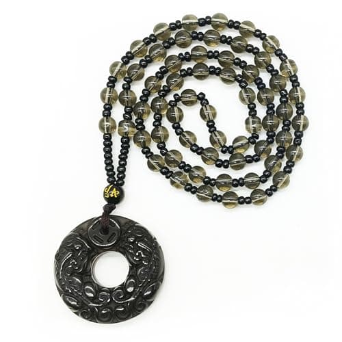 FUDIDU Necklace, Adjustable 16-25 Inch Cord, Crystal for Empowerment and Guarding Women&Men, Trendy Boho Necklaces for Men & Women, Cute Jewelry Gifts for BestFriends, Dainty Stackable Couple — image 1