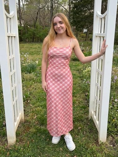 ZAFUL Womens 2026 Summer Maxi Dress Spaghetti Strap Mesh Stretch A Line Dresses Casual Beach Wedding Guest Slip Long Sundress view 3