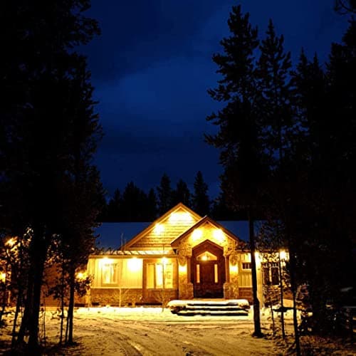 MIHEAL 110V 2 Pack 100W LED Flood Light, Warm White 3000K, IP68Waterproof Super Bright Security Lights, Outdoor Floodlight for Yard, Garden, Playground, Basketball Court view 5