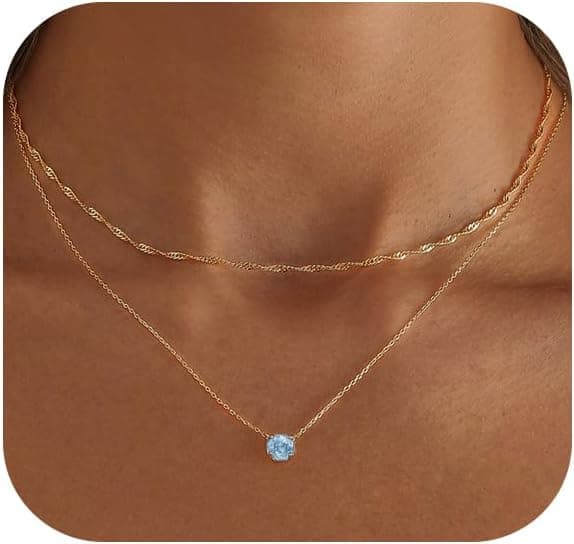 AIXSIX Women Diamond Necklaces