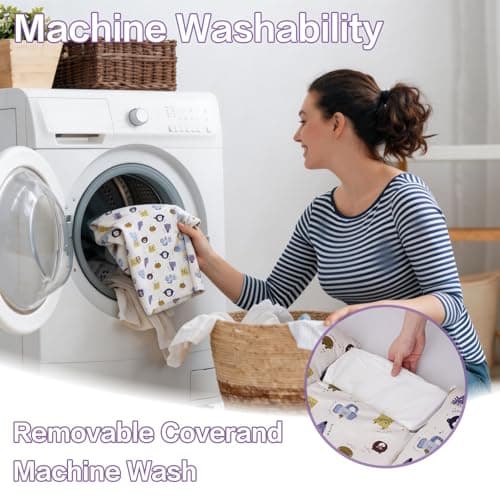 Dog Beds Crate Pad for Medium Dogs, Reversible Ultra Soft Beds, Washable Cover, Comfy Kennel Pad for Dogs Cozy Sleeping Mat, 36inch, Purple view 4