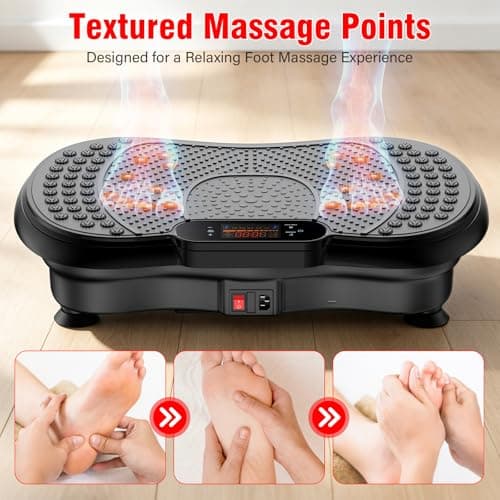 Vibrating Plate for Lymphatic Drainage Suitable for Aged 35-54 Weight Loss view 4