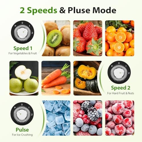 KOIOS Blender/Food Processor Combo Max 1000W, 4 in 1 34oz Pitcher, 22oz Travel Cup, Meat Grinder & Vegetable Chopper, Spice Grinder,BPA Free -All-in-One Kitchen System, Dishwasher Safe view 6