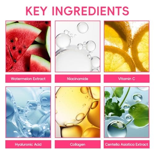 BeauBase Watermelon Niacinamide Face Wash, Foaming Facial Cleanser for All Skin, Face Wash for Women, Teens Girls, Gentle, Soften, Oil Control, Glow, Even Skin Tone, 3.53 Fl Oz/pcs (Pack of 3) view 3