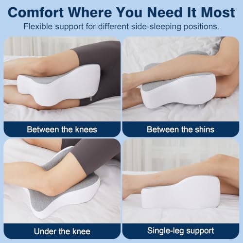 50% UJPFEO Knee Pillow for Side Sleepers view 4
