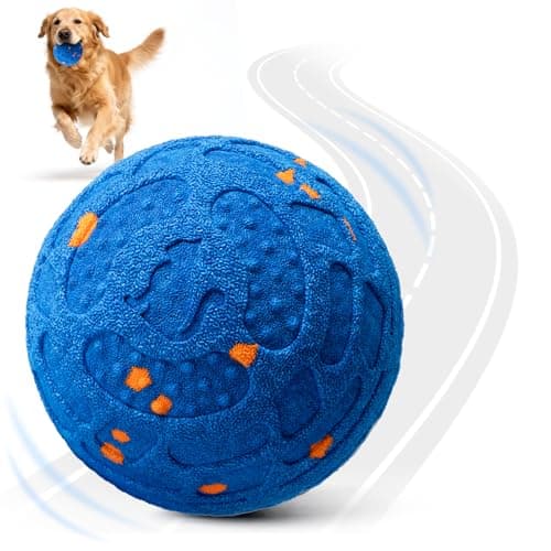 KITPLUS Smart Interactive Dog Ball Toys: Automatic Bouncing Rotating Moving, 3 Modes, Durable Material, Waterproof, Rechargeable Active Rolling Pet Toy for Medium Large Dogs Indoor Outdoor, Blue — image 1