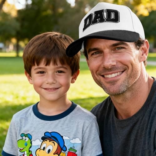 Embroidered Dad Hats for Men, Dad Gifts, Best Dad Ever Baseball Cap view 5