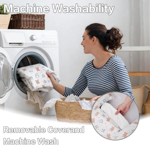 Dog Beds Crate Pad for Medium Dogs, Reversible Ultra Soft Beds, Washable Cover, Comfy Kennel Pad for Dogs Cozy Sleeping Mat, 36inch, Gray view 4