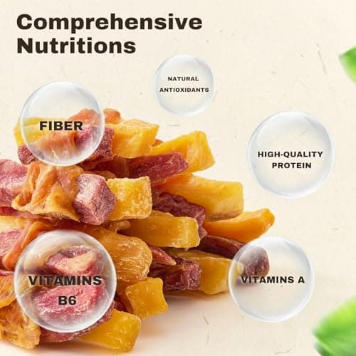 PETPHABET Chicken Wrapped Double Sweet Potato Dog Treats - Healthy Jerky Dog Chews, Rawhide Free Training Treats for Small, Medium, Large Dogs, Soft Snacks High Protein & Low Fat, Easy to Digest, 14oz view 5