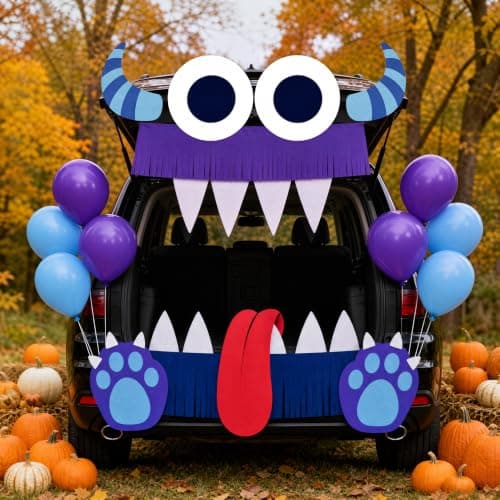 Monster Trunk or Treat Car Decorations Kit for SUV Halloween Decor view 6