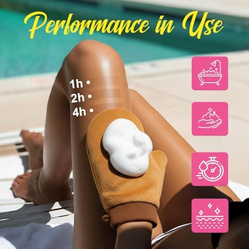 Self-Tanning Mousse for a Natural, Sun-Kissed Glow – Fast-Drying, Streak-Free, Long-Lasting Formula, 6.76 FL view 5