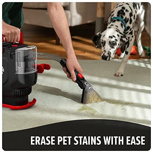 Dirt Devil Portable Spot Cleaner Machine for Carpet and Upholstery, Powerful Suction Spot Cleaning Machine with Versatile Tools, Pair with Dirt Devil Portable Cleaner Solution view 4
