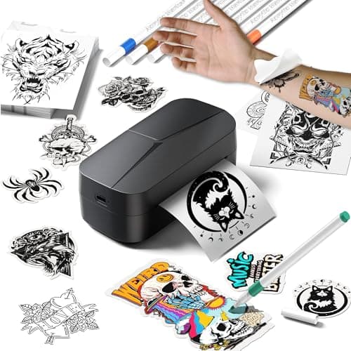 Phomemo Temporary Tattoo Printer, Custom Temporary Tattoos, For Ages 5+ — image 1